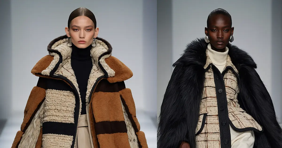 Current trends for winter 2024/2025: layering and classics in fashion